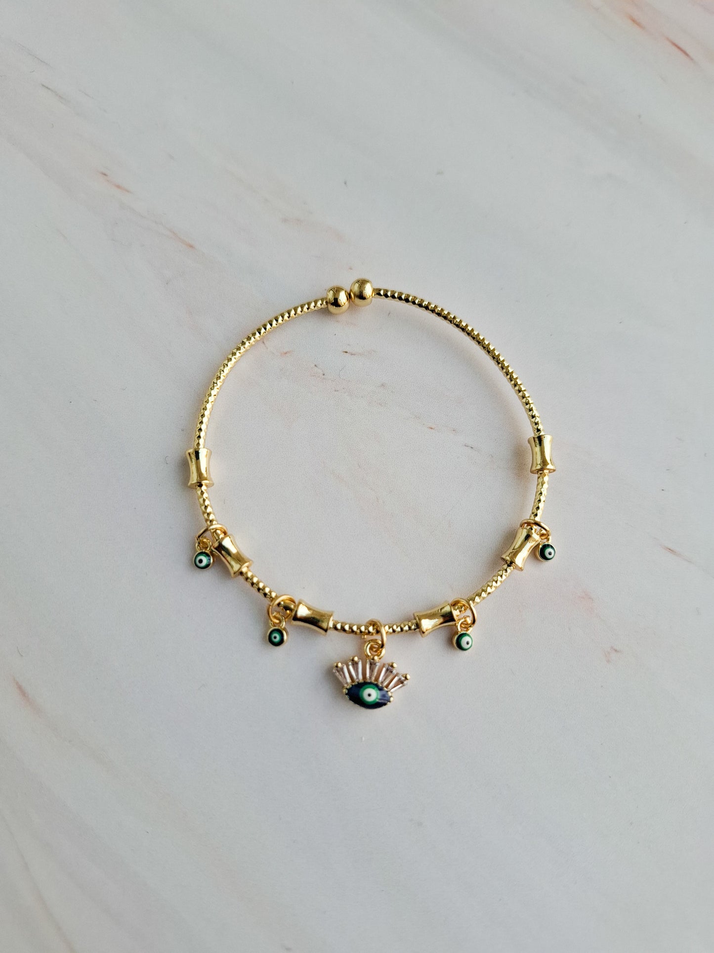 BRAZALETE AMULETO OJO TURCO