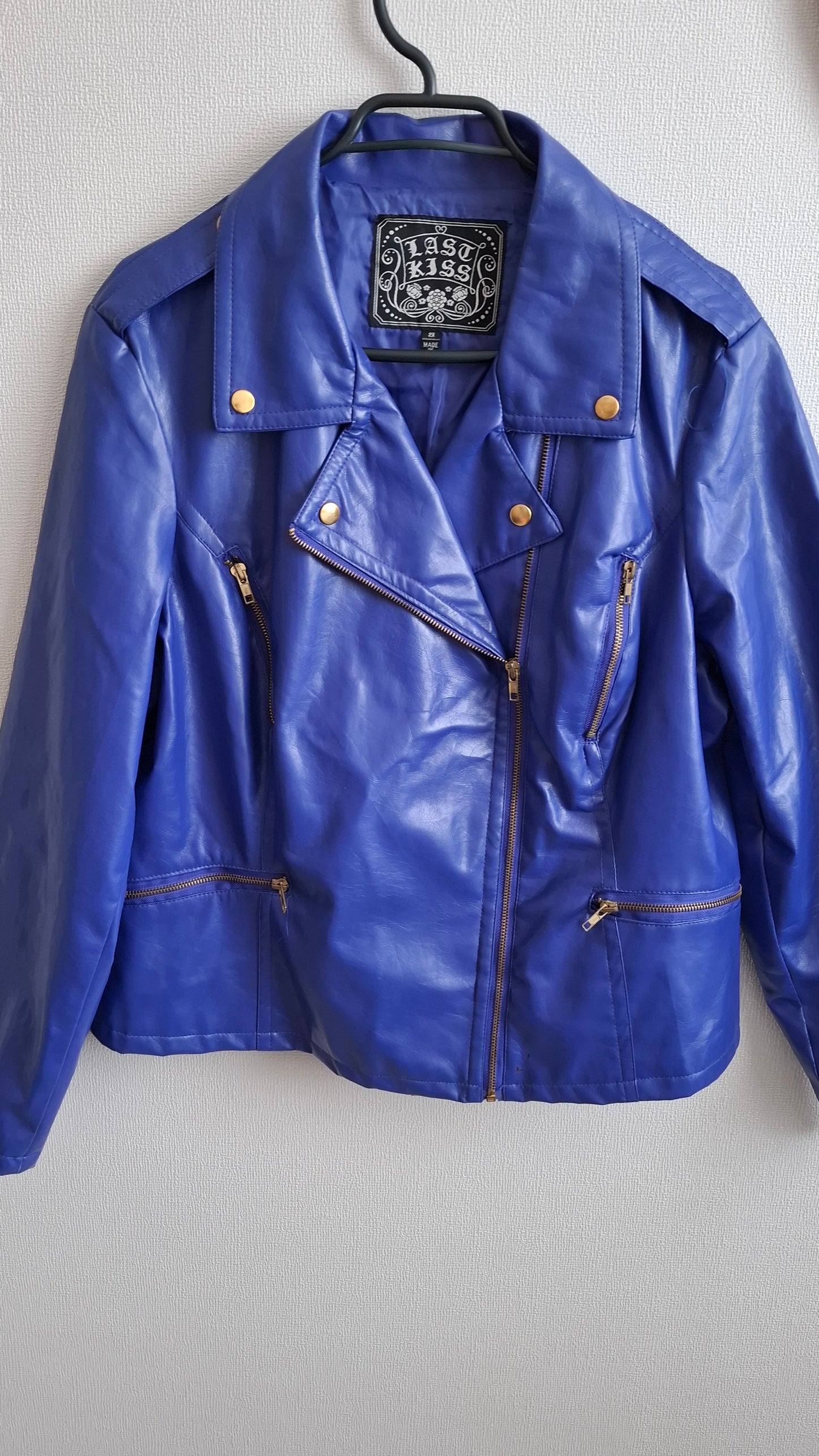 BICKER AZUL ECOCUERO ♻️
