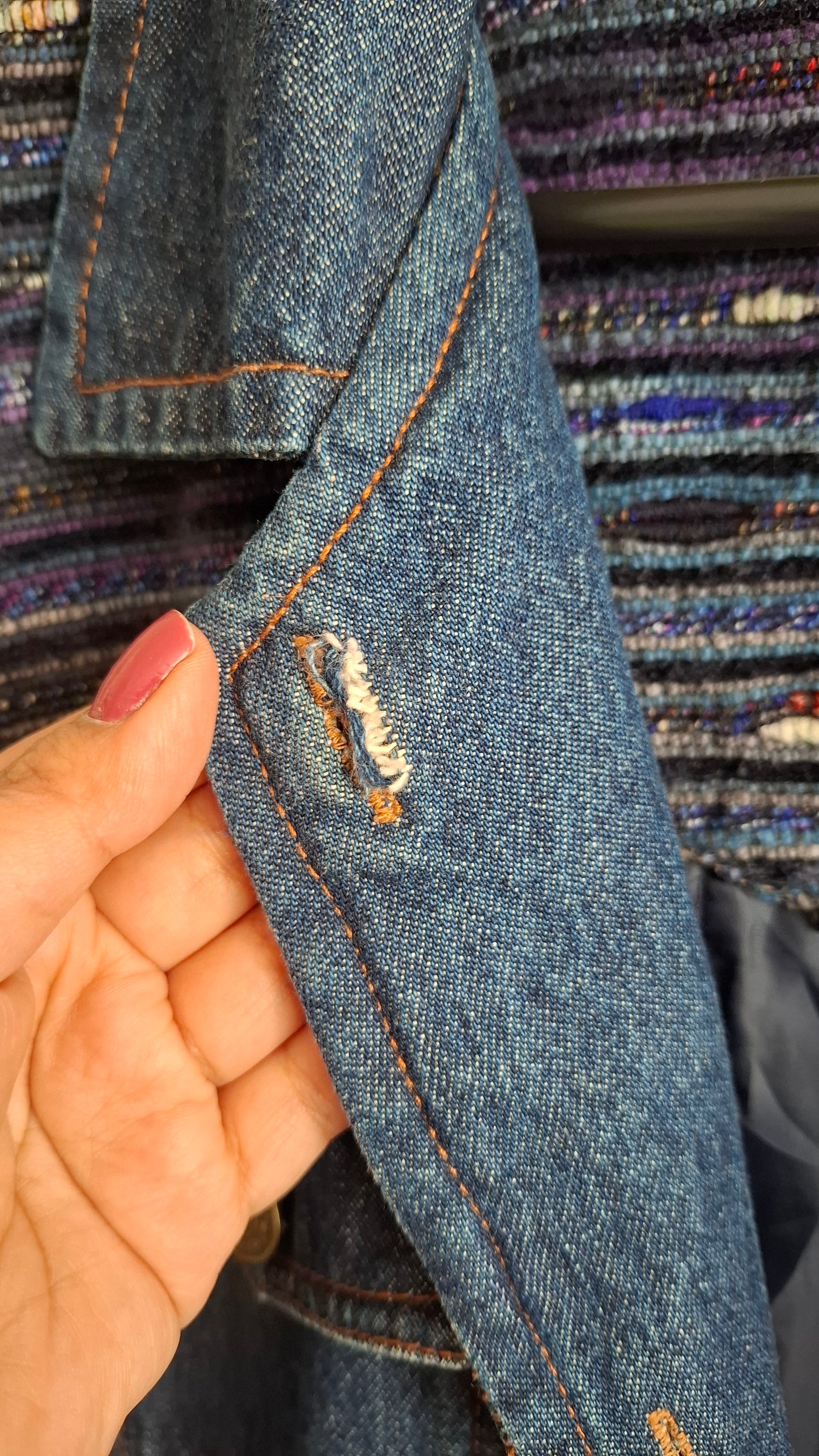 CHAQUETON MEZCLILLA ♻️