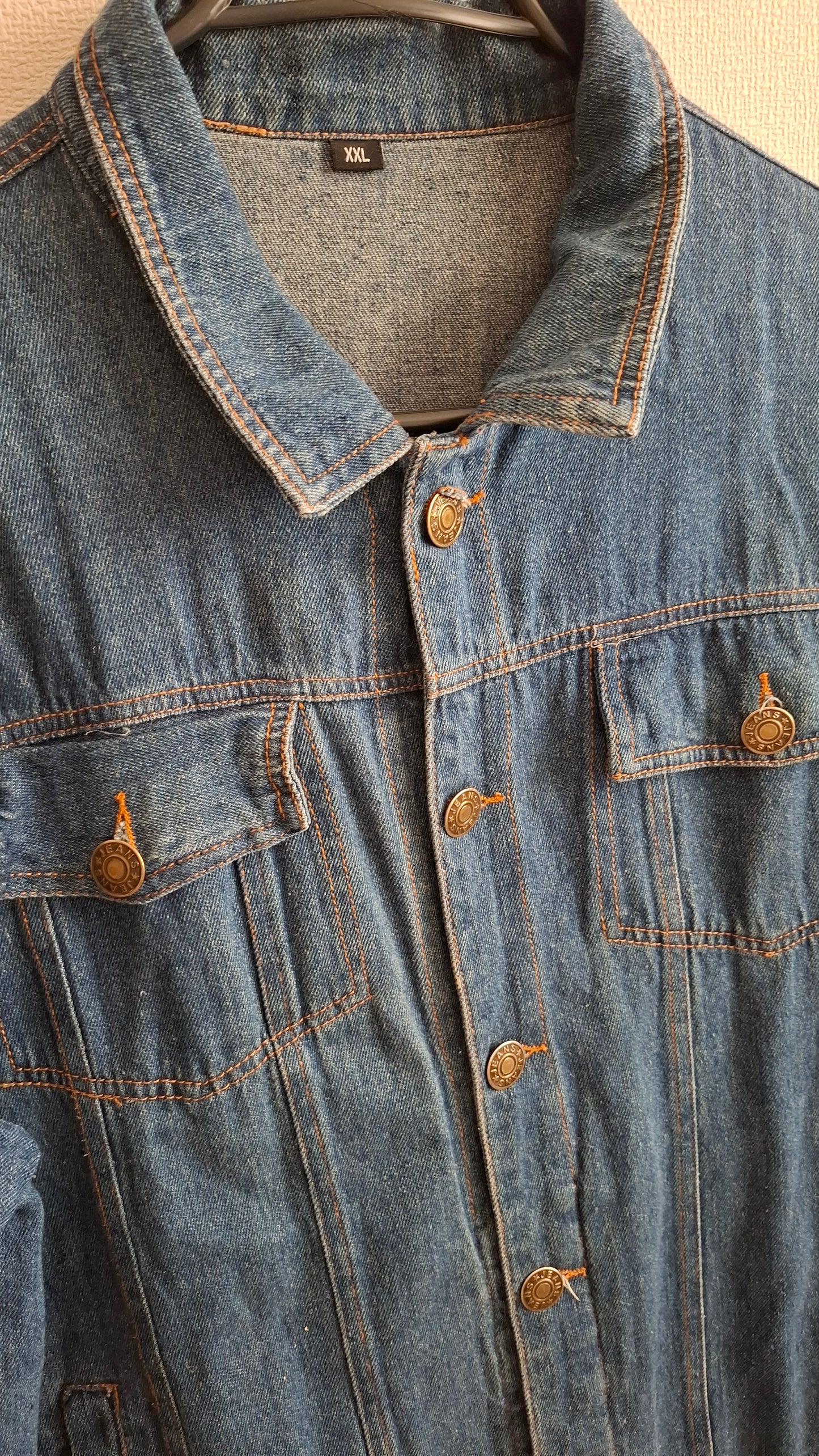 CHAQUETA MEZCLILLA AZUL ♻️