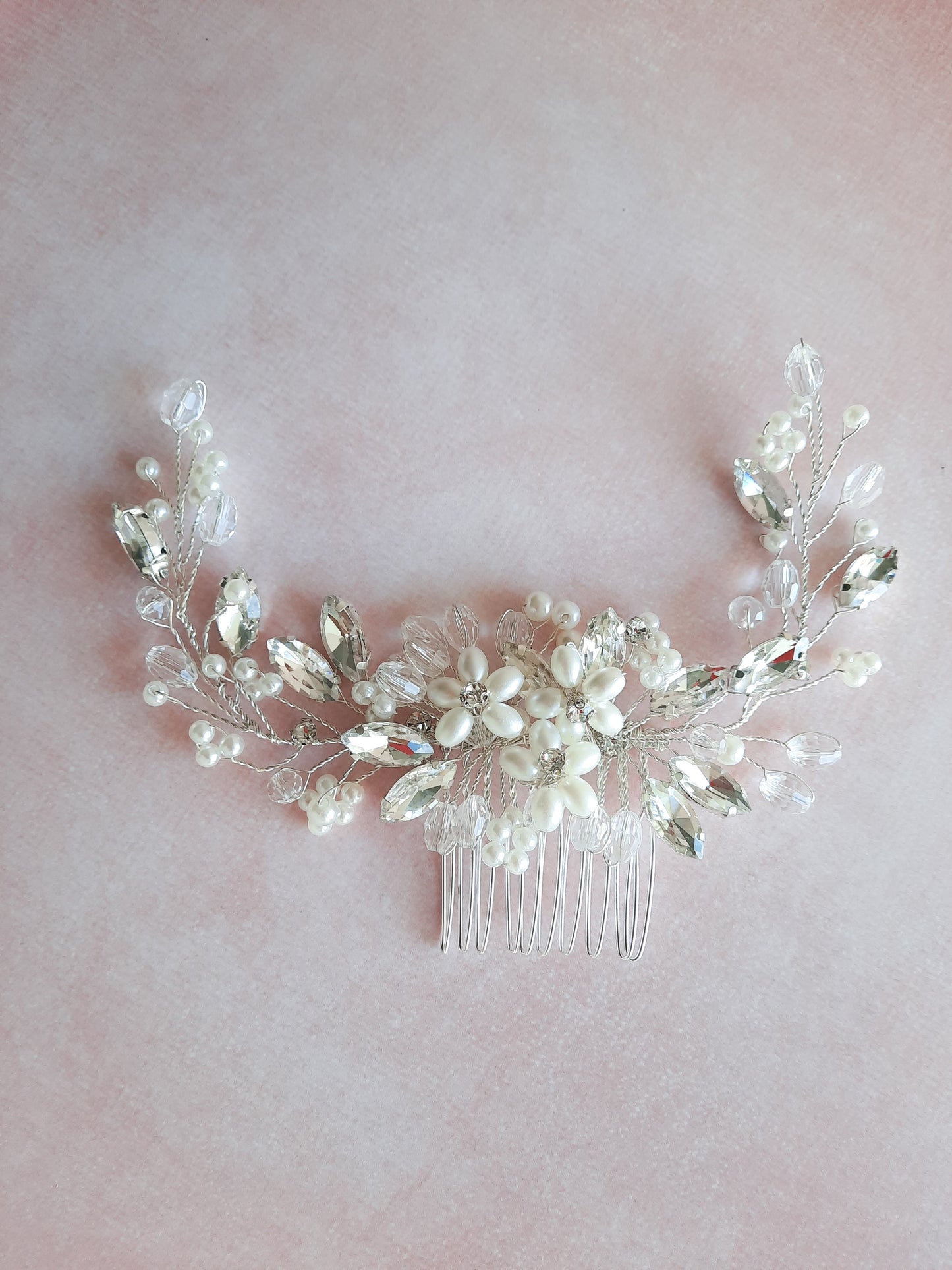 TOCADO DE NOVIAS LINA