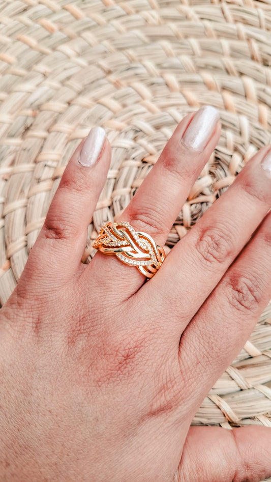 ANILLO TRENZA