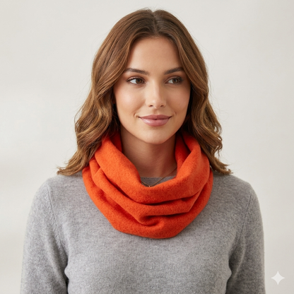 CUELLO DOBLE VUELTA TERRACOTA