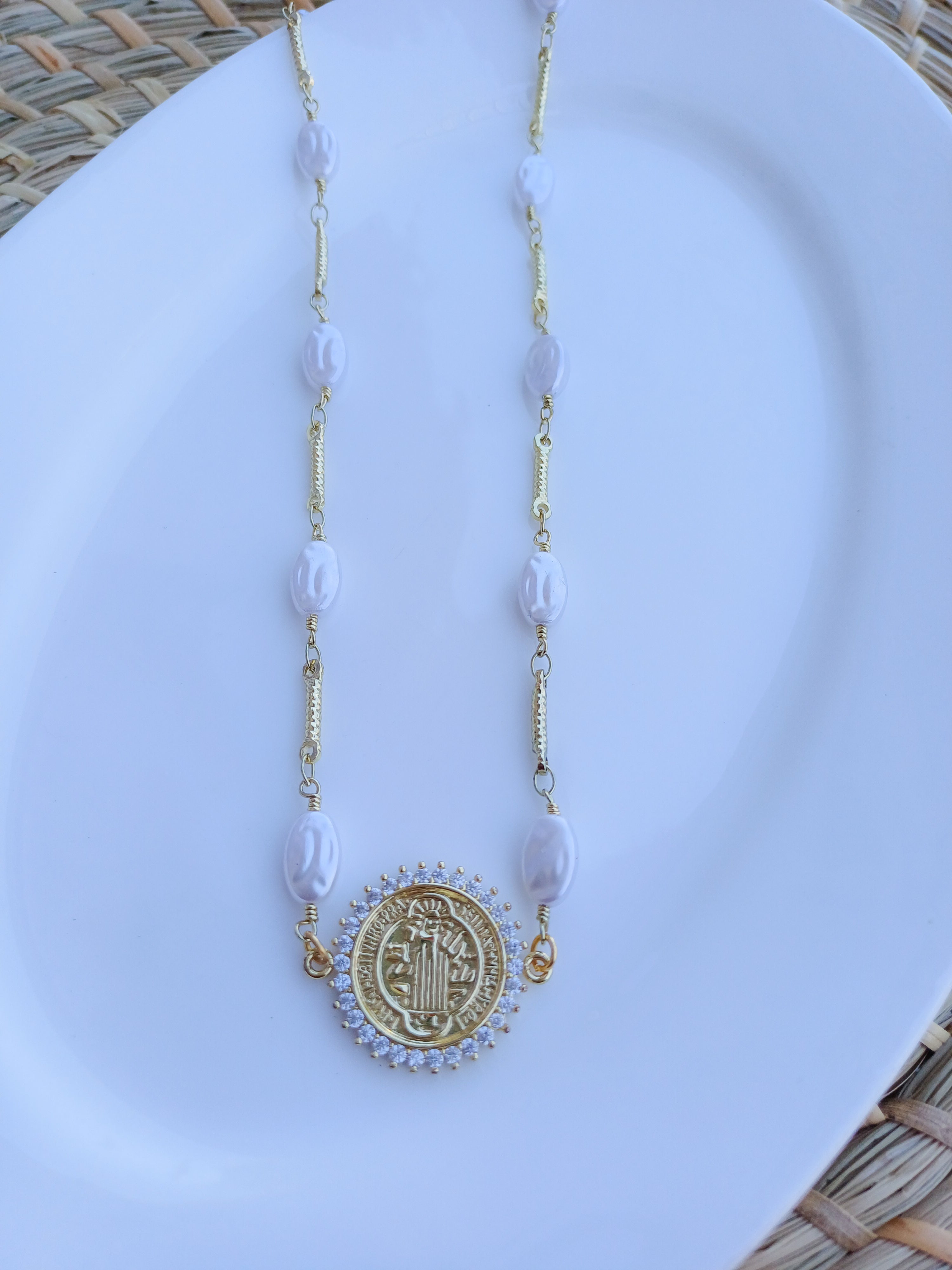 CADENA MEDALLON SAN BENITO