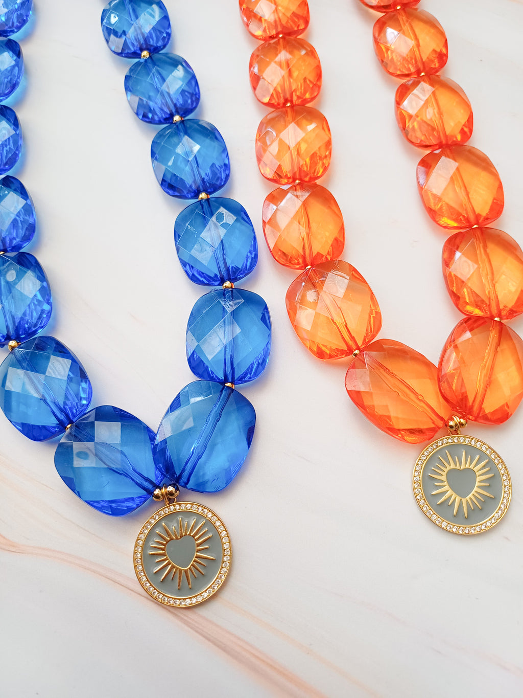 COLLAR LISBOA NARANJO