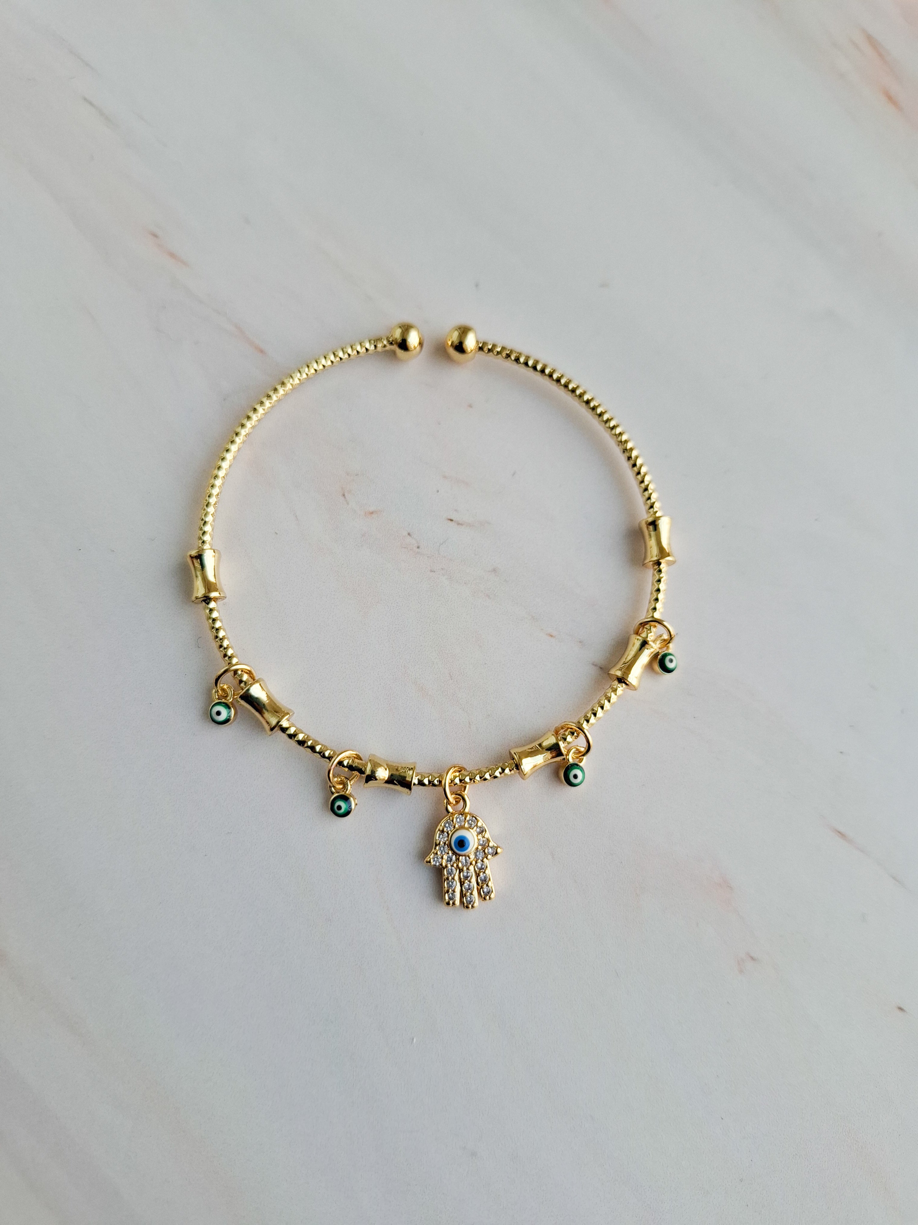 BRAZALETE AMULETO MANO DE FATIMA