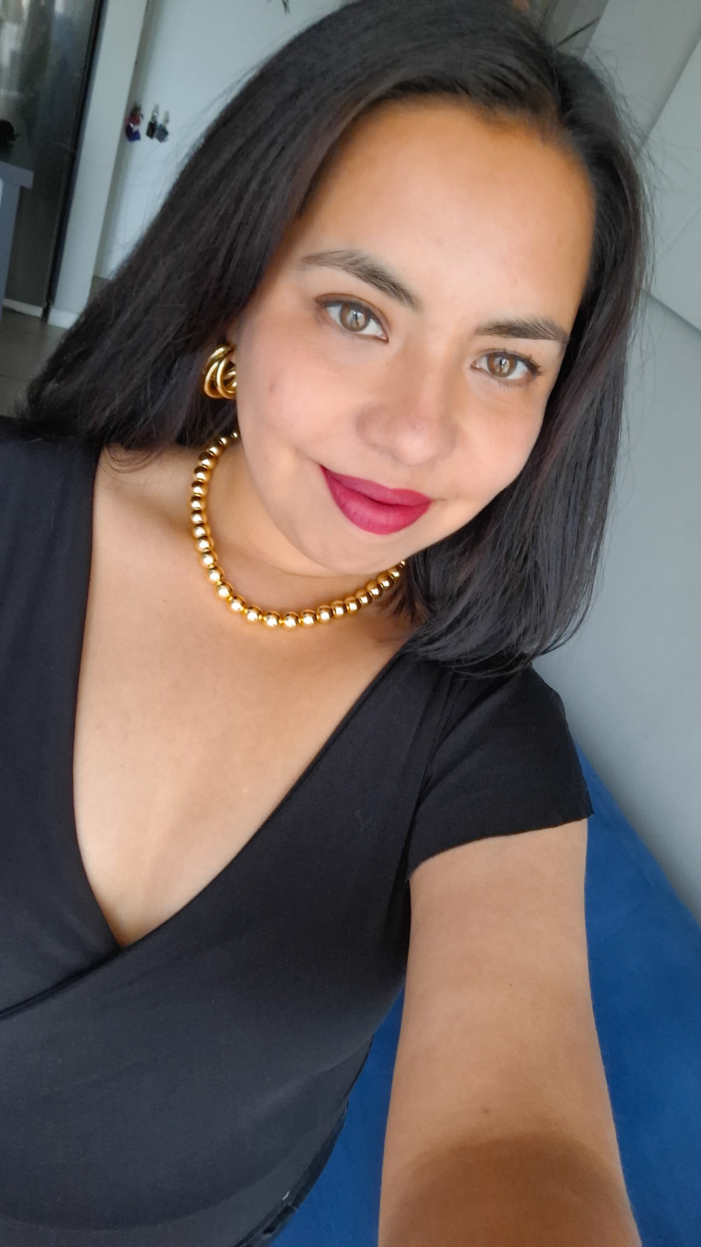 COLLAR BALINES Dorado