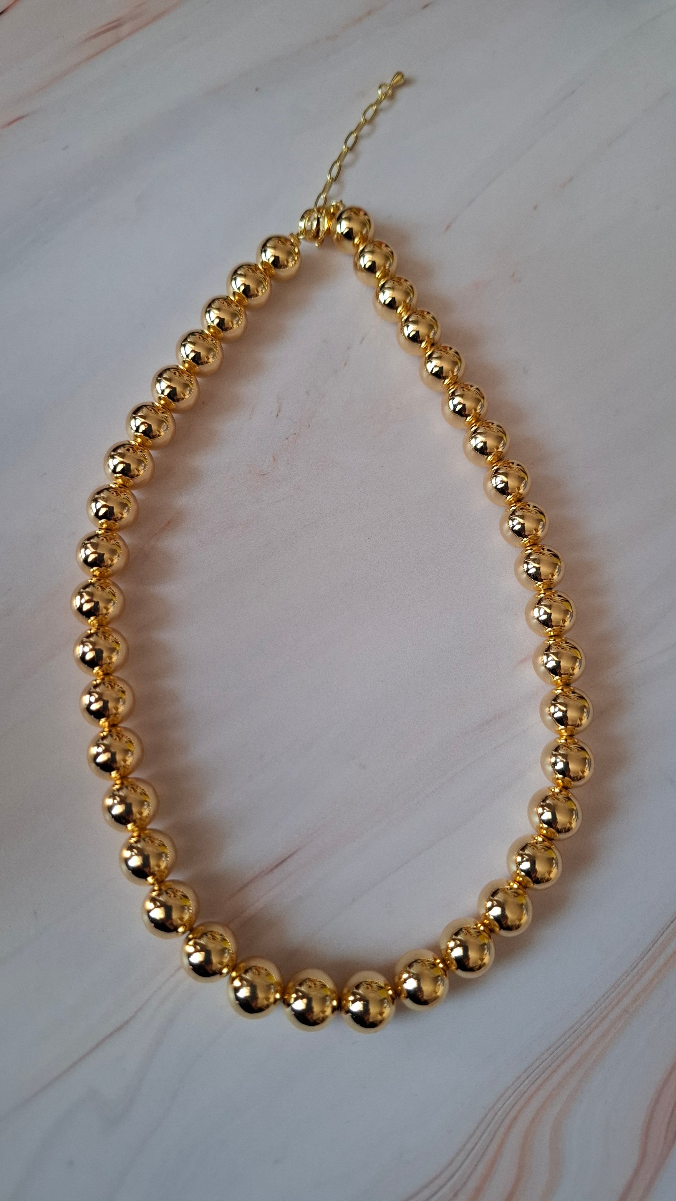 COLLAR BALINES Dorado