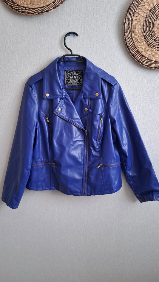 BICKER AZUL ECOCUERO ♻️