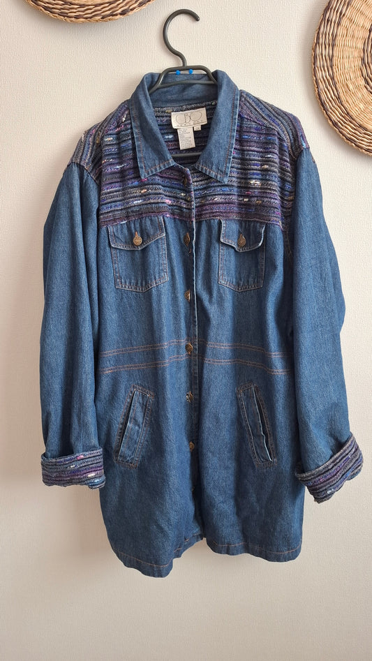 CHAQUETON MEZCLILLA ♻️