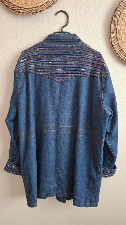 CHAQUETON MEZCLILLA ♻️
