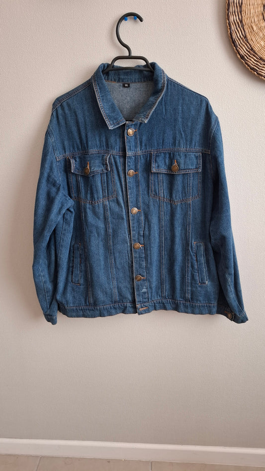 CHAQUETA MEZCLILLA AZUL ♻️