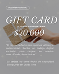 Tarjeta Gift Card CAMIEM