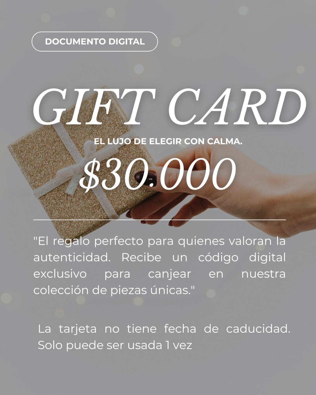 Tarjeta Gift Card CAMIEM