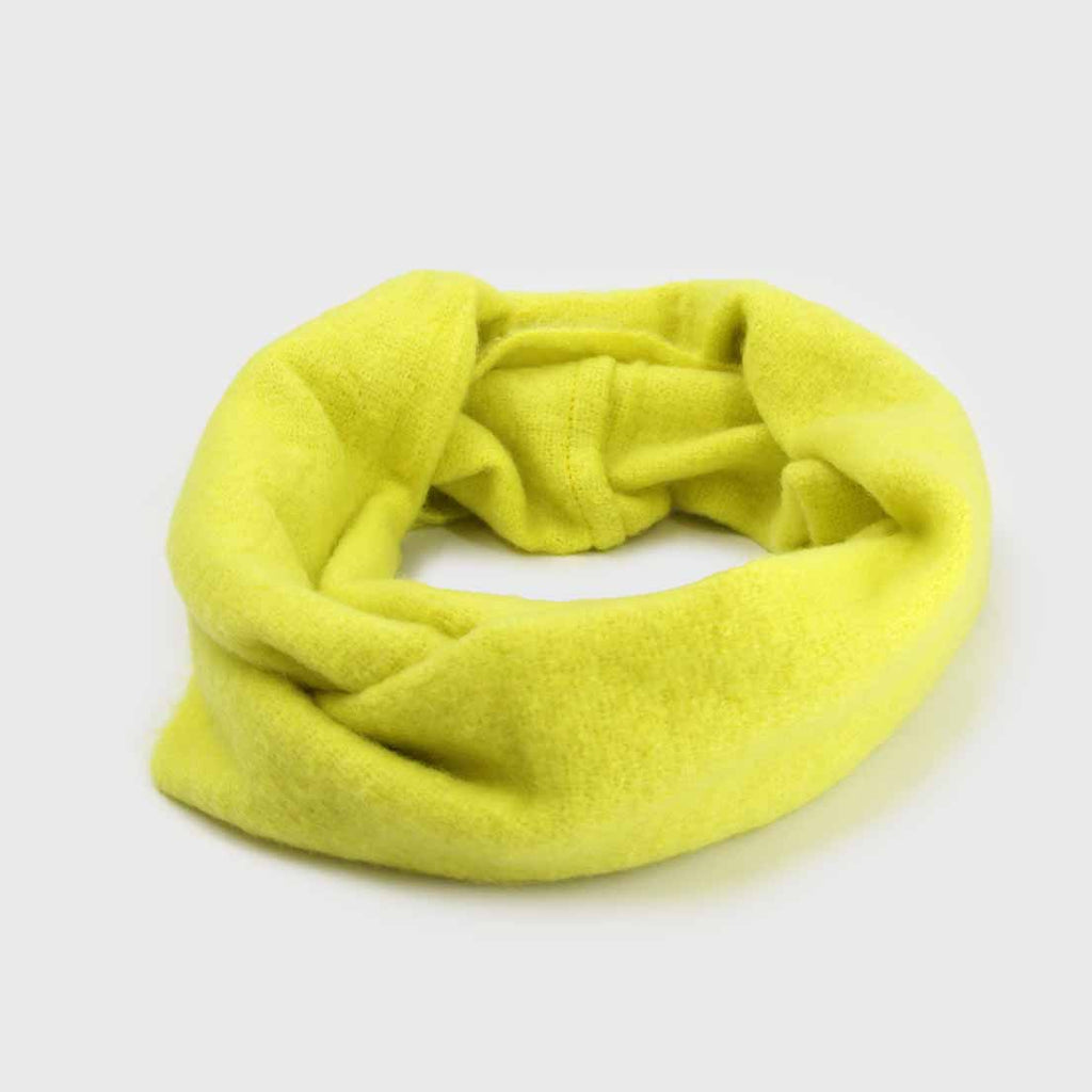 CUELLO DOBLE VUELTA VERDE LIMON