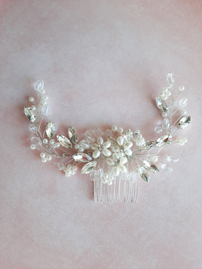 TOCADO DE NOVIAS LINA